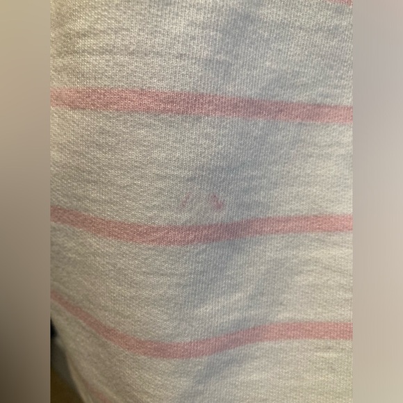 crown & ivy Striped mock neck Pullover Sweatshirt. Size Small. - Picture 10 of 14